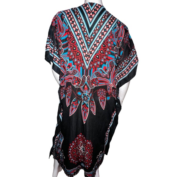 Santé Classics paisley caftan - Picture 3 of 5